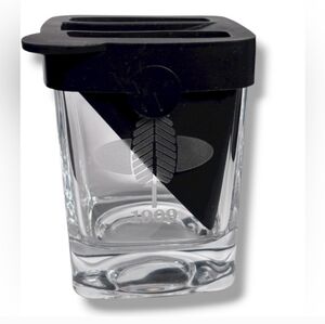 CORKCICLE Whiskey Wedge Lowball Glass Cedarbrook Golf Country Club Logo Etched